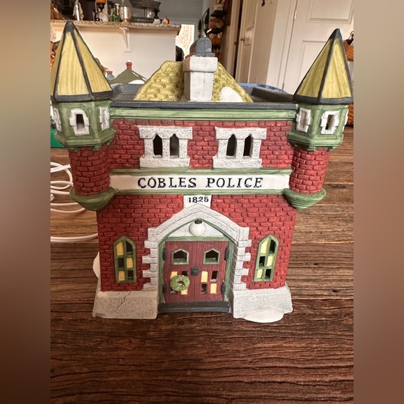 Other - Department 56 Dickens’ Village “Cobles Police Station.”